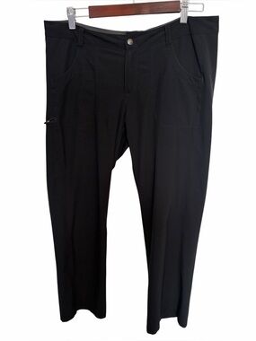 Patagonia Happy Hike Pants Straight Leg Black Women’s 12